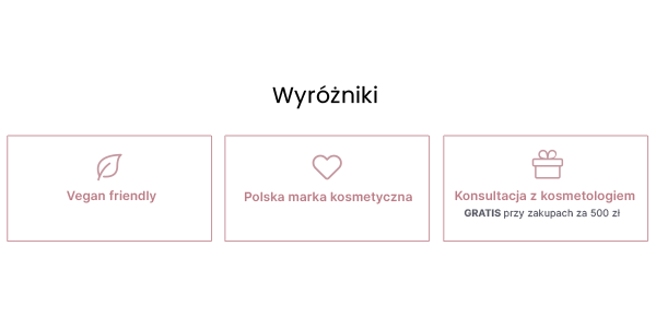 usp dla sklepu health beauty